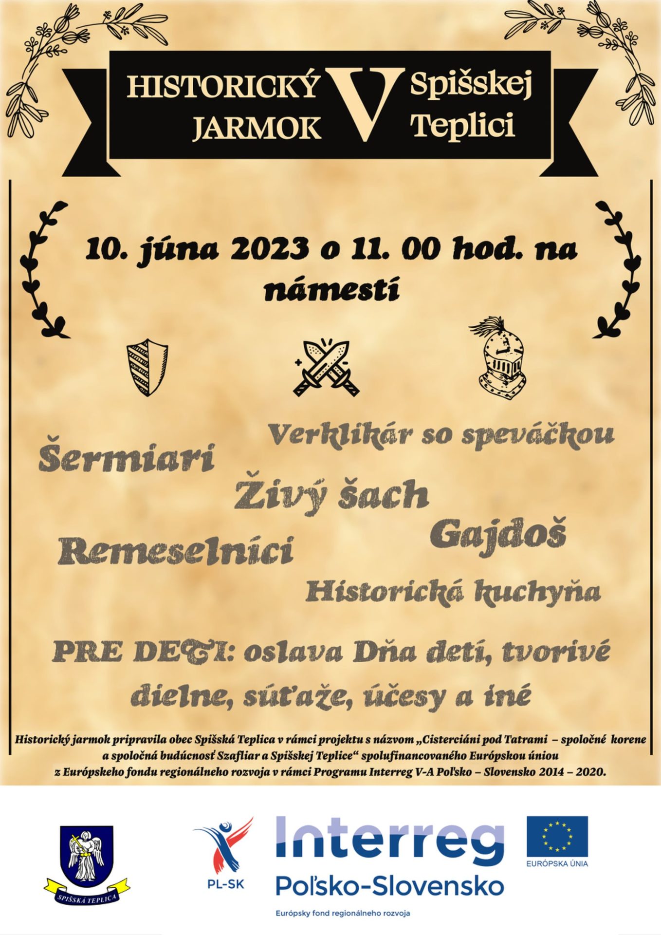 Historický jarmok v Spišskej Teplici