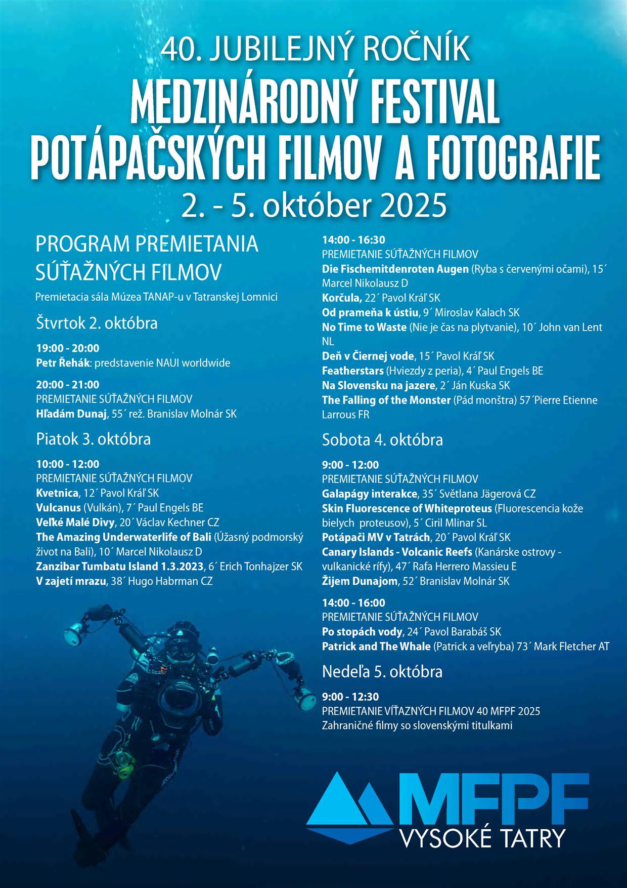 Medzinárodný festival potápačských filmov