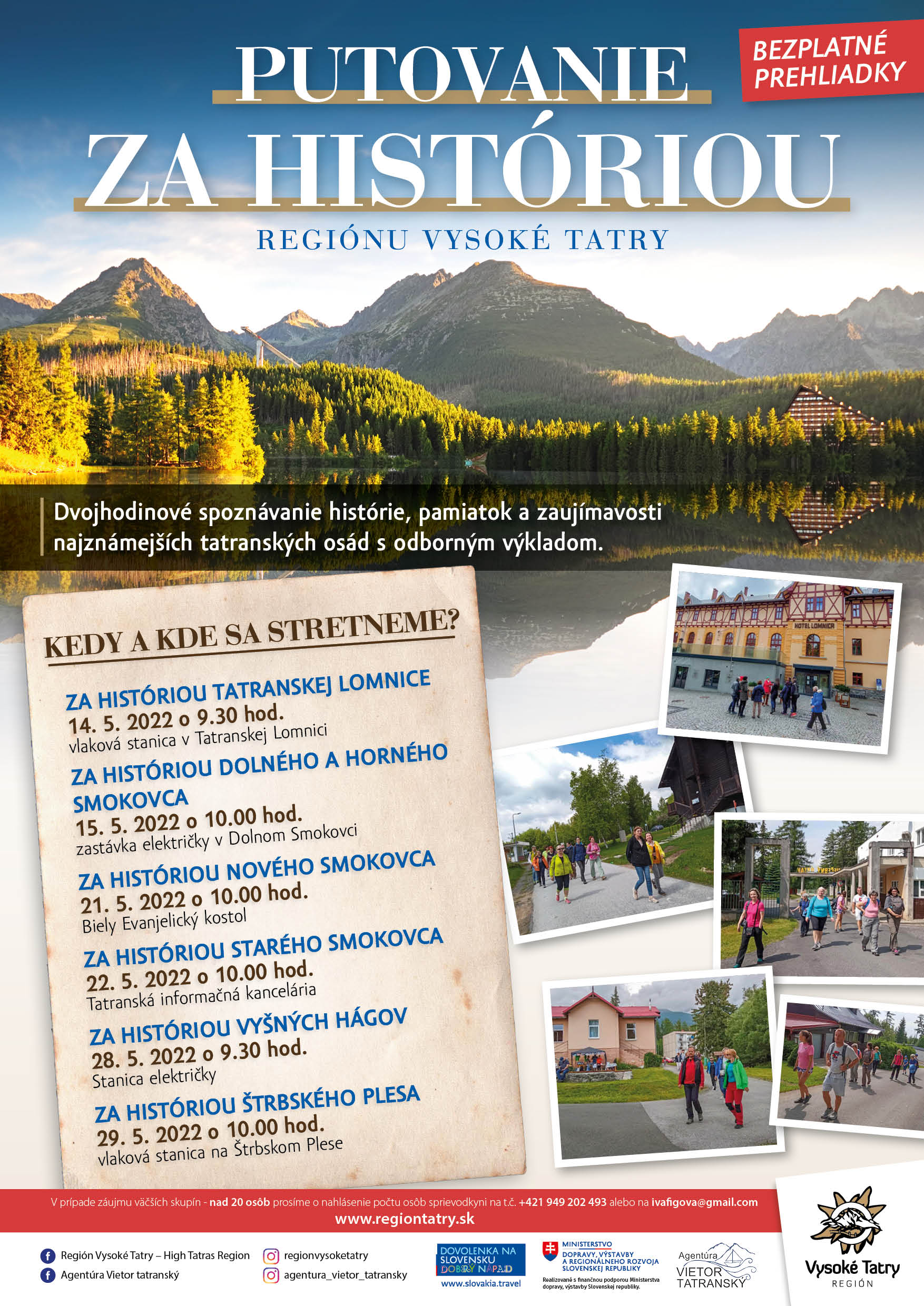 PUTOVANIE ZA HISTÓRIOU TATRANSKÝCH OSÁD – TATRANSKÁ LOMNICA