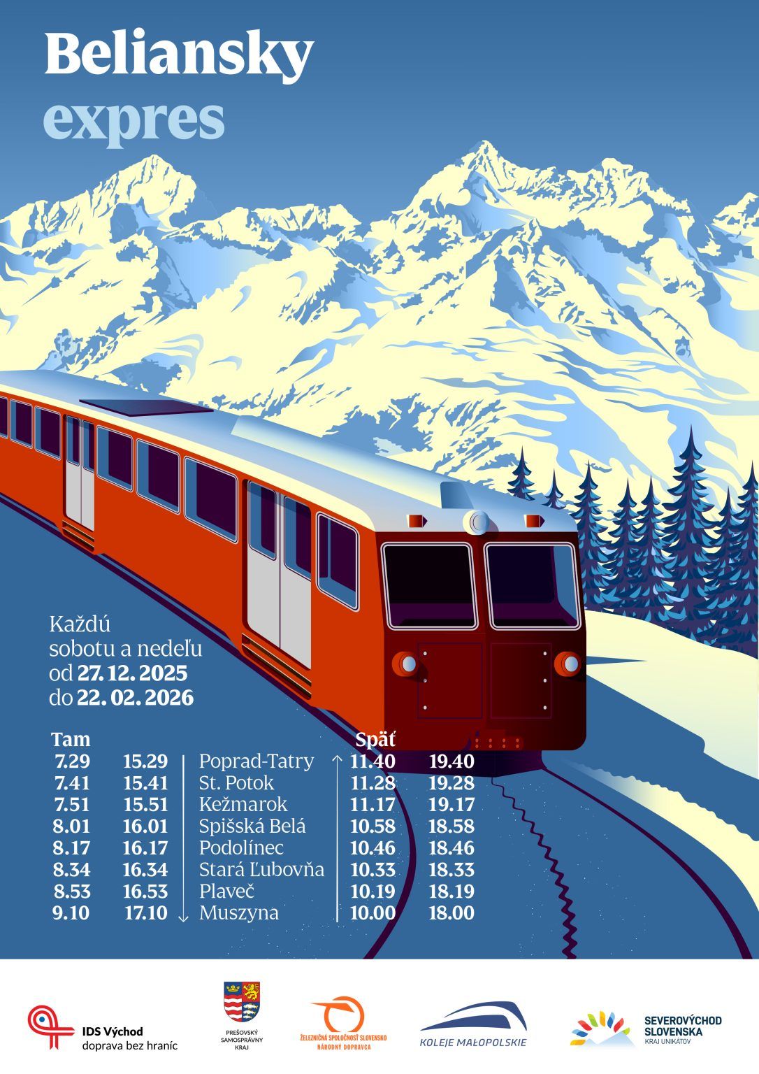 Beliansky expres 2025 – 2026