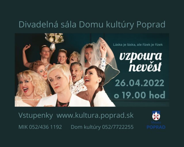 Divadelné predstavenie Vzpoura nevěst