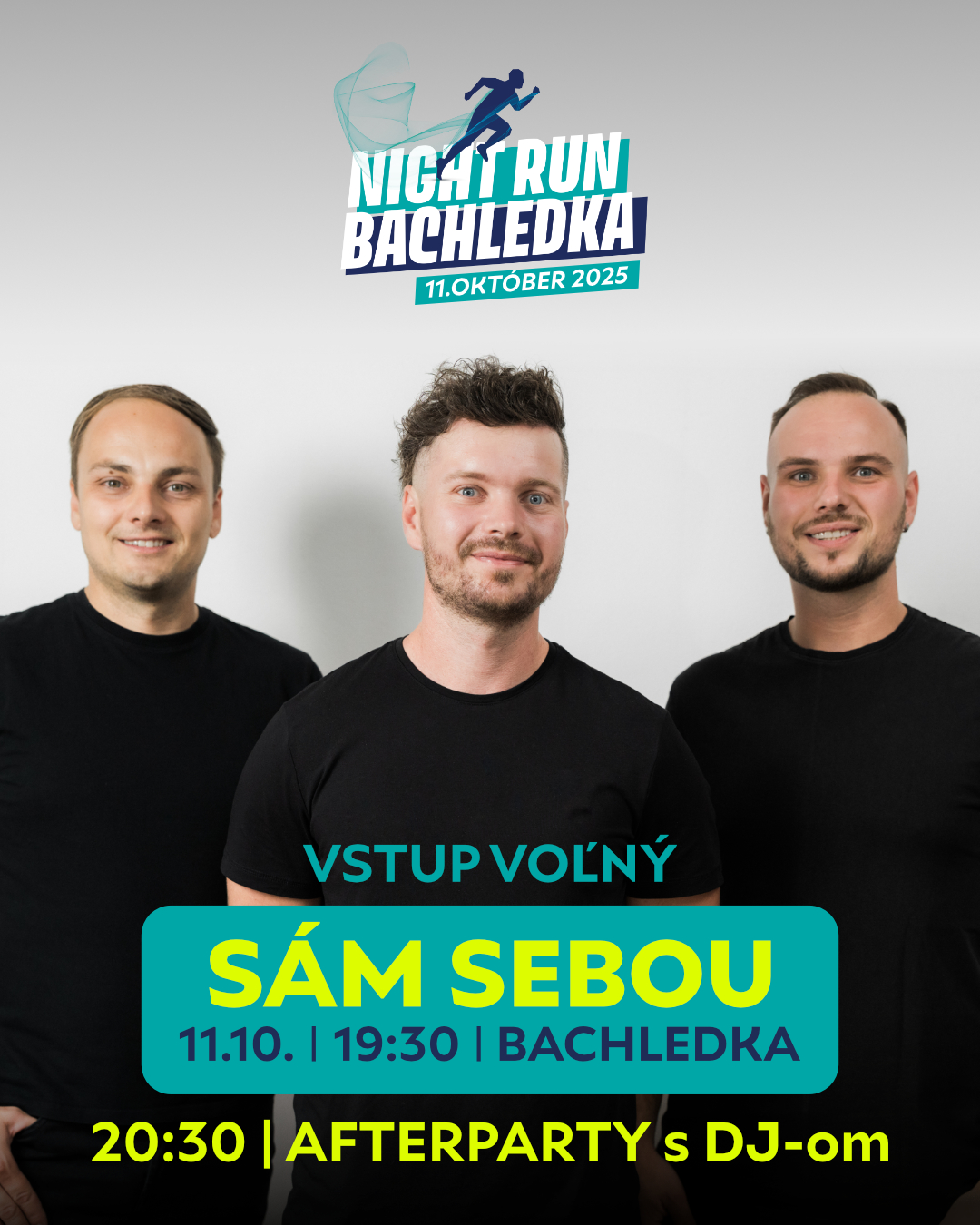 Koncert Sám Sebou – Bachledka Night Run
