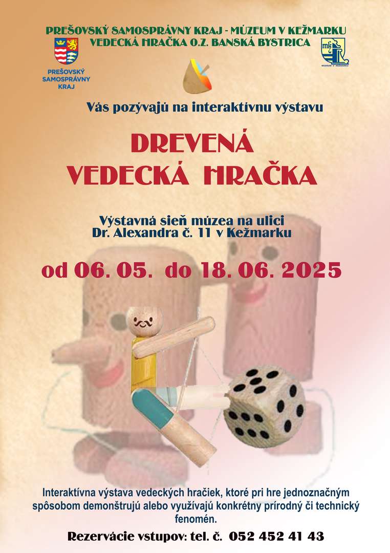 Interaktívna výstava – Drevená vedecká hračka