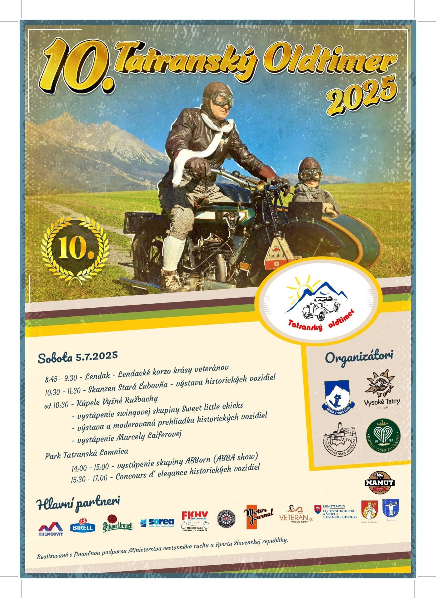 10. Tatranský oldtimer 2025