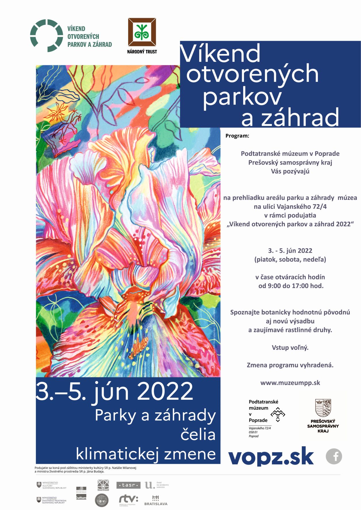 Víkend otvorených parkov a záhrad v Podtatranskom múzeu