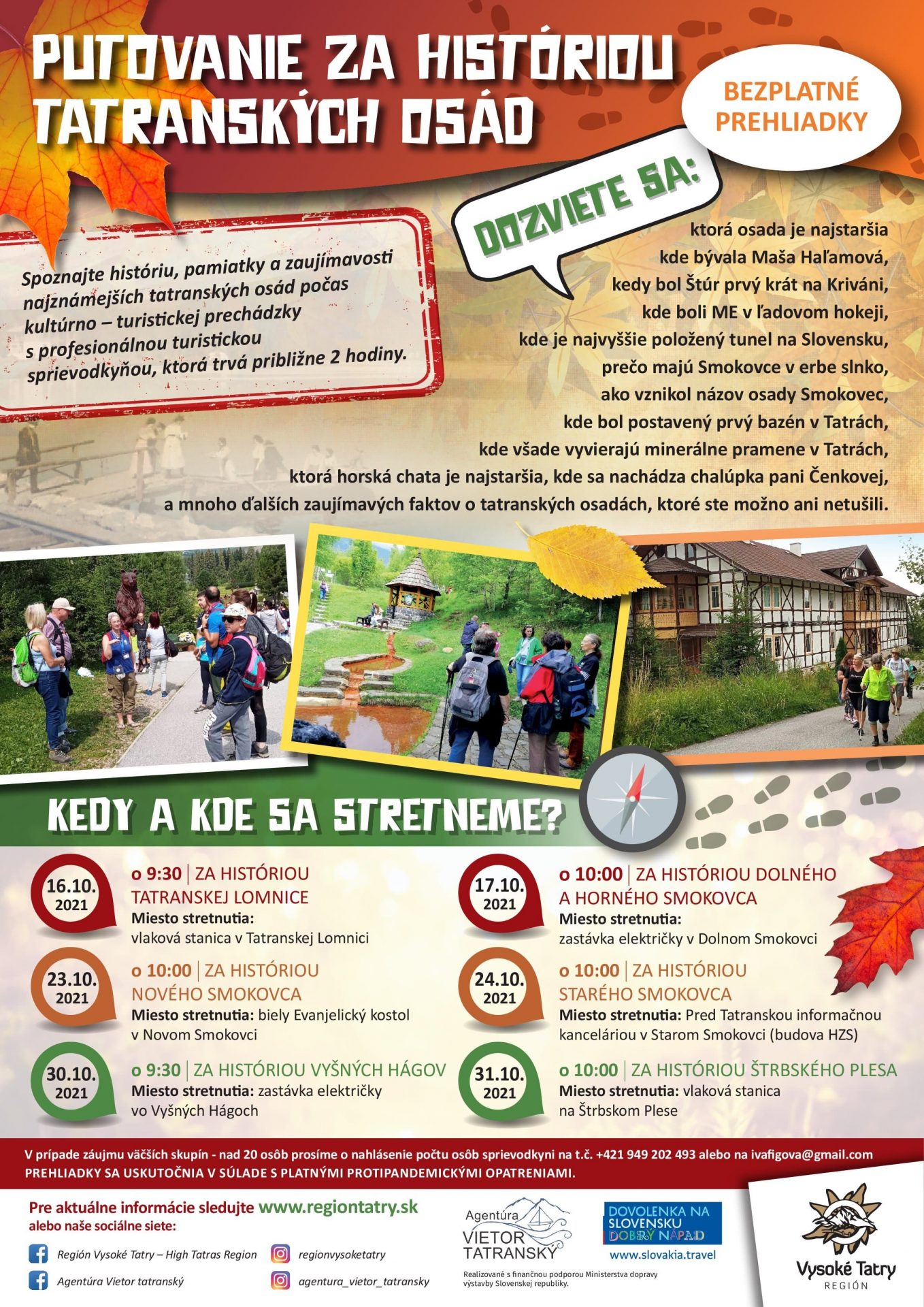 PUTOVANIE ZA HISTÓRIOU TATRANSKÝCH OSÁD – DOLNÝ A HORNÝ SMOKOVEC