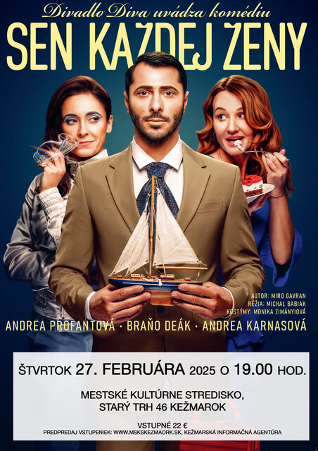 Divadelné predstavenie SEN KAŽDEJ ŽENY