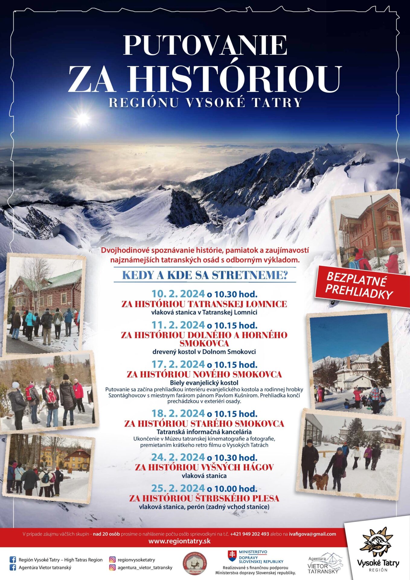 PUTOVANIE ZA HISTÓRIOU REGIÓNU VYSOKÉ TATRY – STARÝ SMOKOVEC