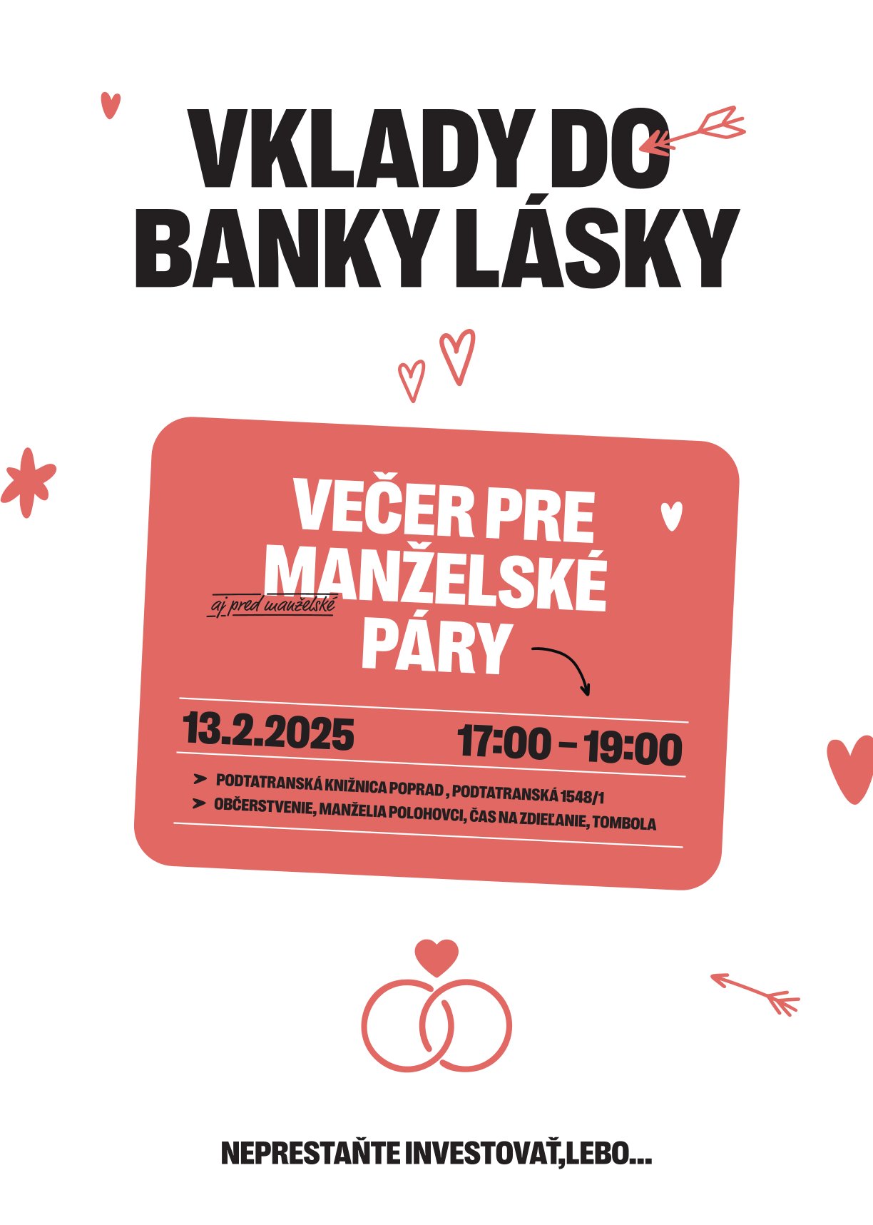 Vklady do banky lásky