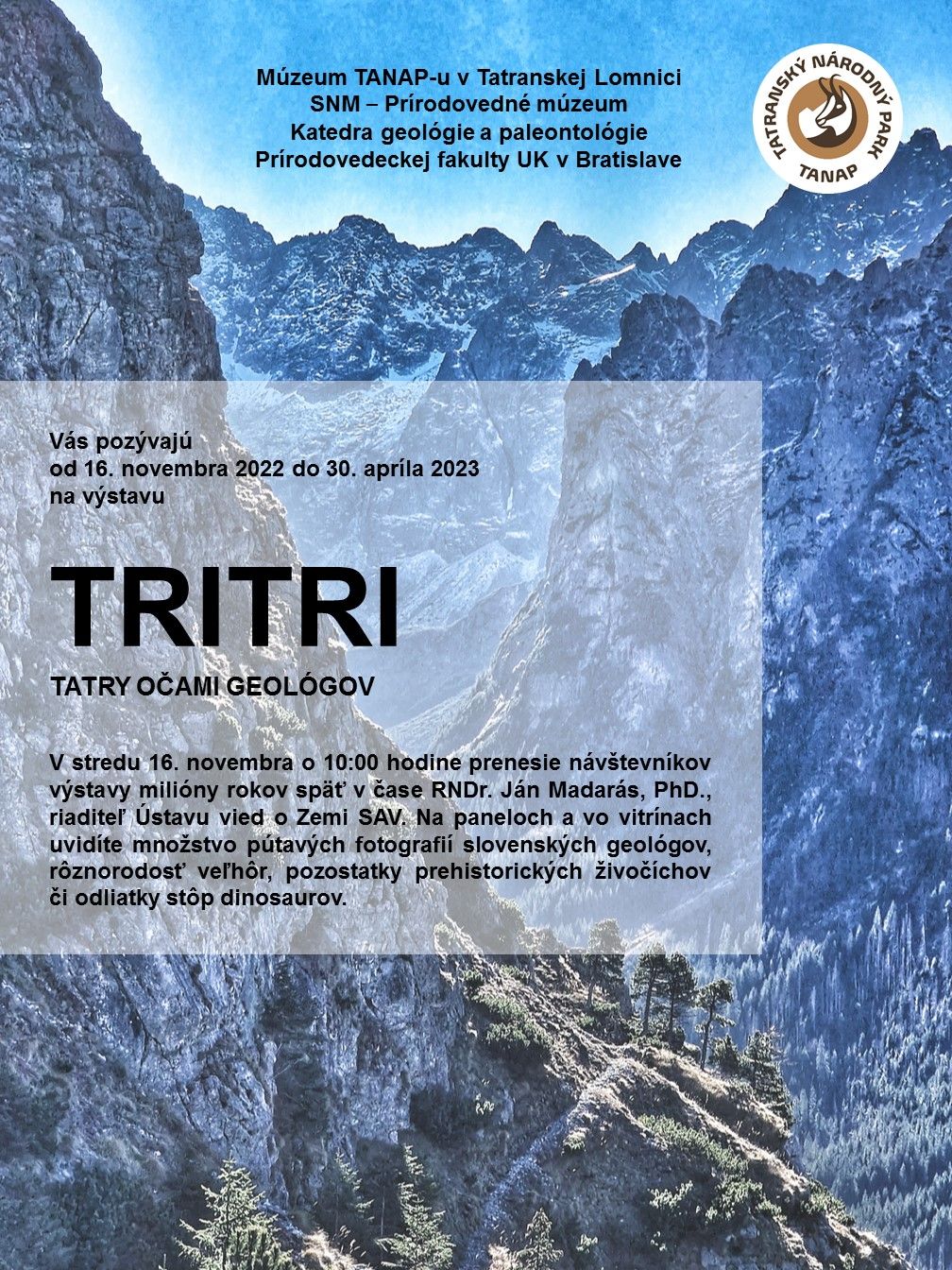 Prednáška Jána Madarása v Múzeu TANAP-u