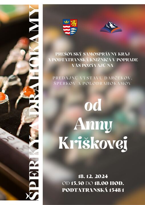 Predajná výstava od Anny Kriškovej