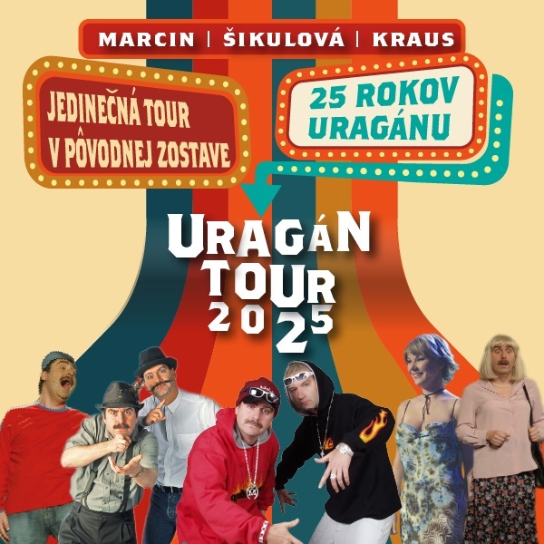 URAGÁN – 25 rokov – Tour 2025
