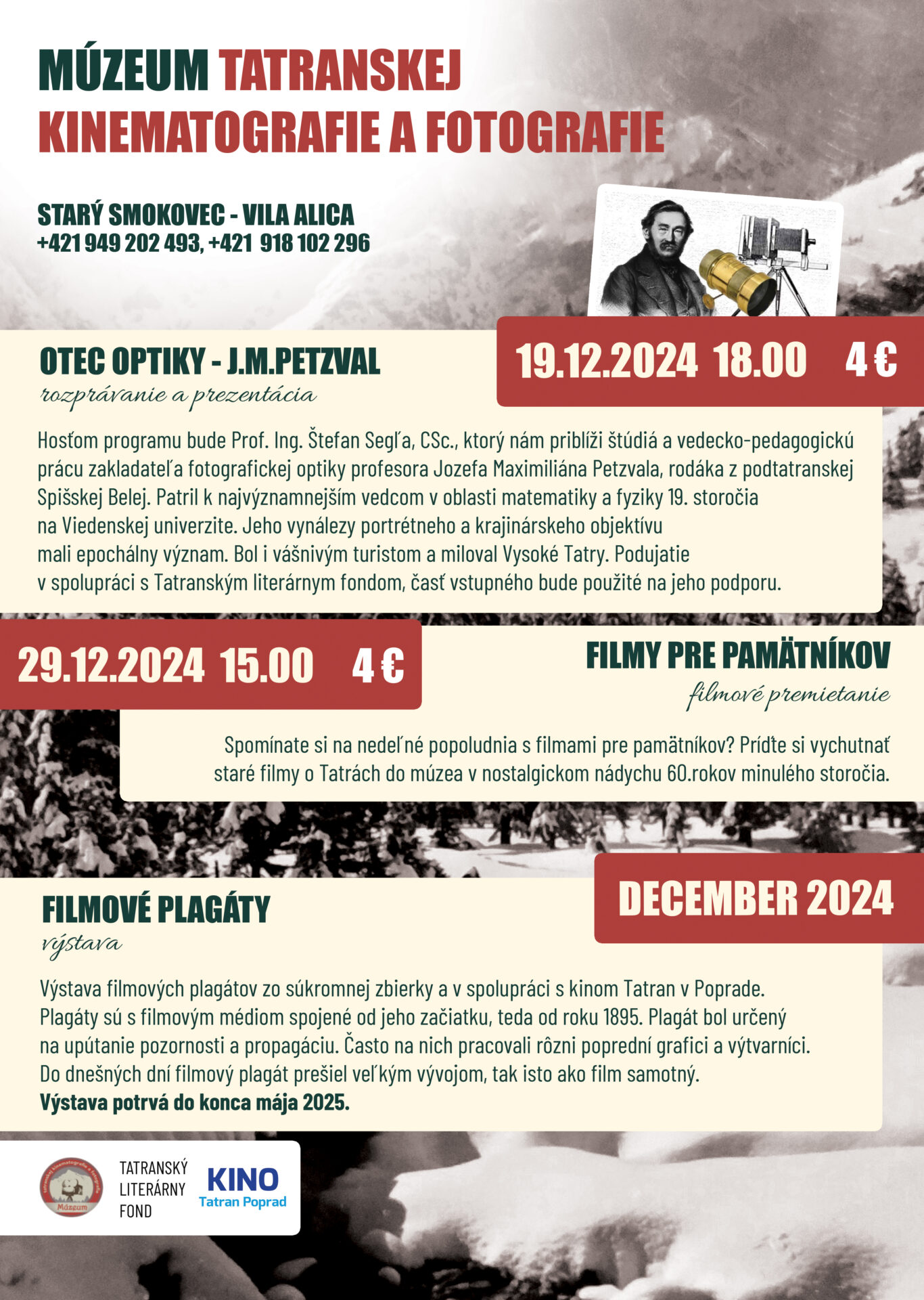 Otec optiky – J. M. Petzval – rozprávanie a prezentácia