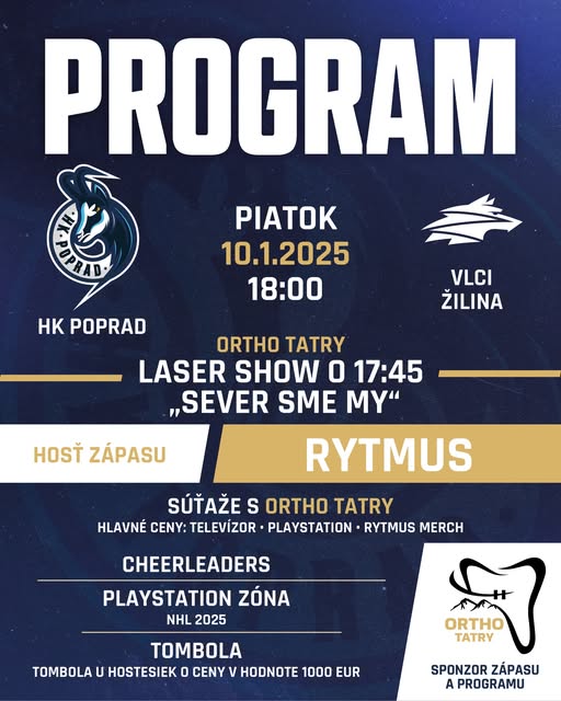 HK Poprad – DOXXbet Vlci Žilina
