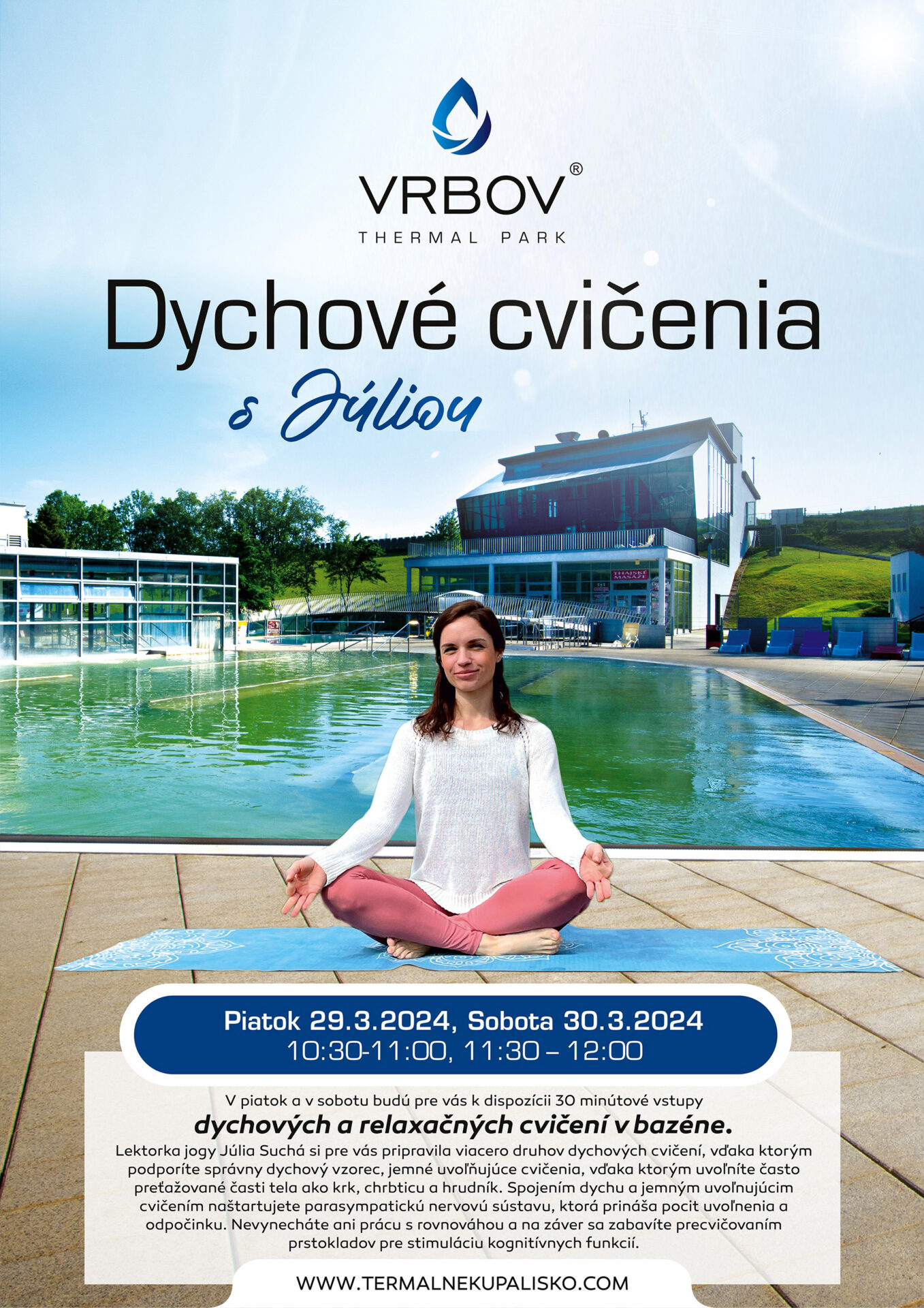 Dychové cvičenia s Júliou