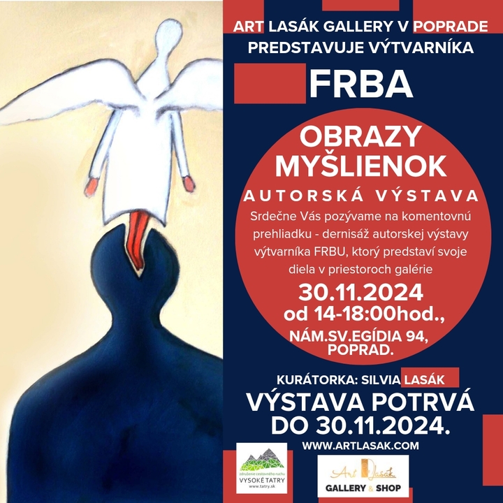 VÝSTAVA: FRBA – OBRAZY MYŠLIENOK