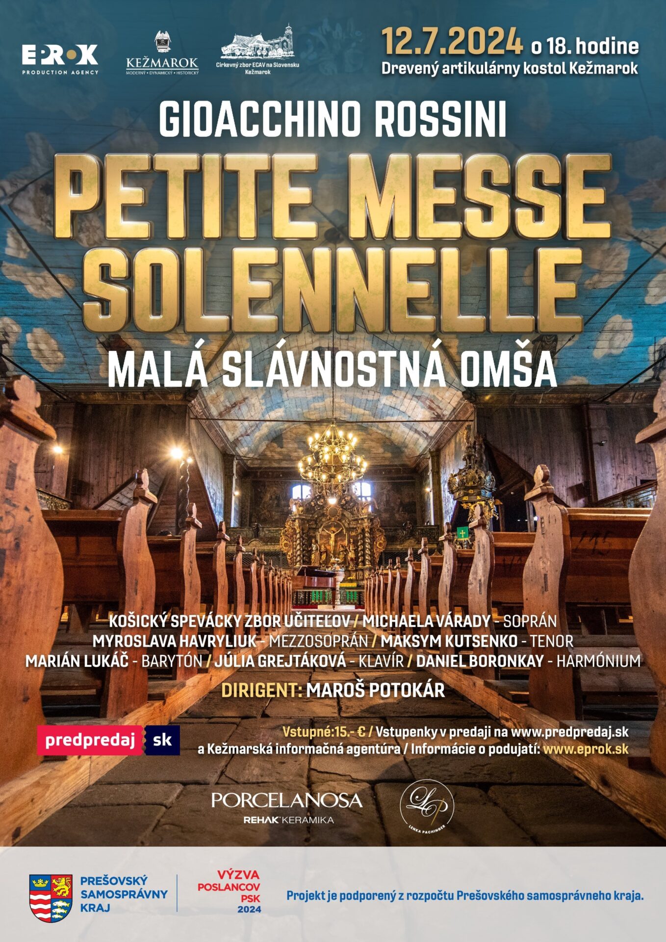 Gioacchino Rossini PETITE MESSE SOLENNELLE (Malá slávnostná omša)