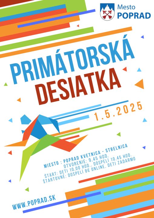3. ročník Primátorská desiatka 2025