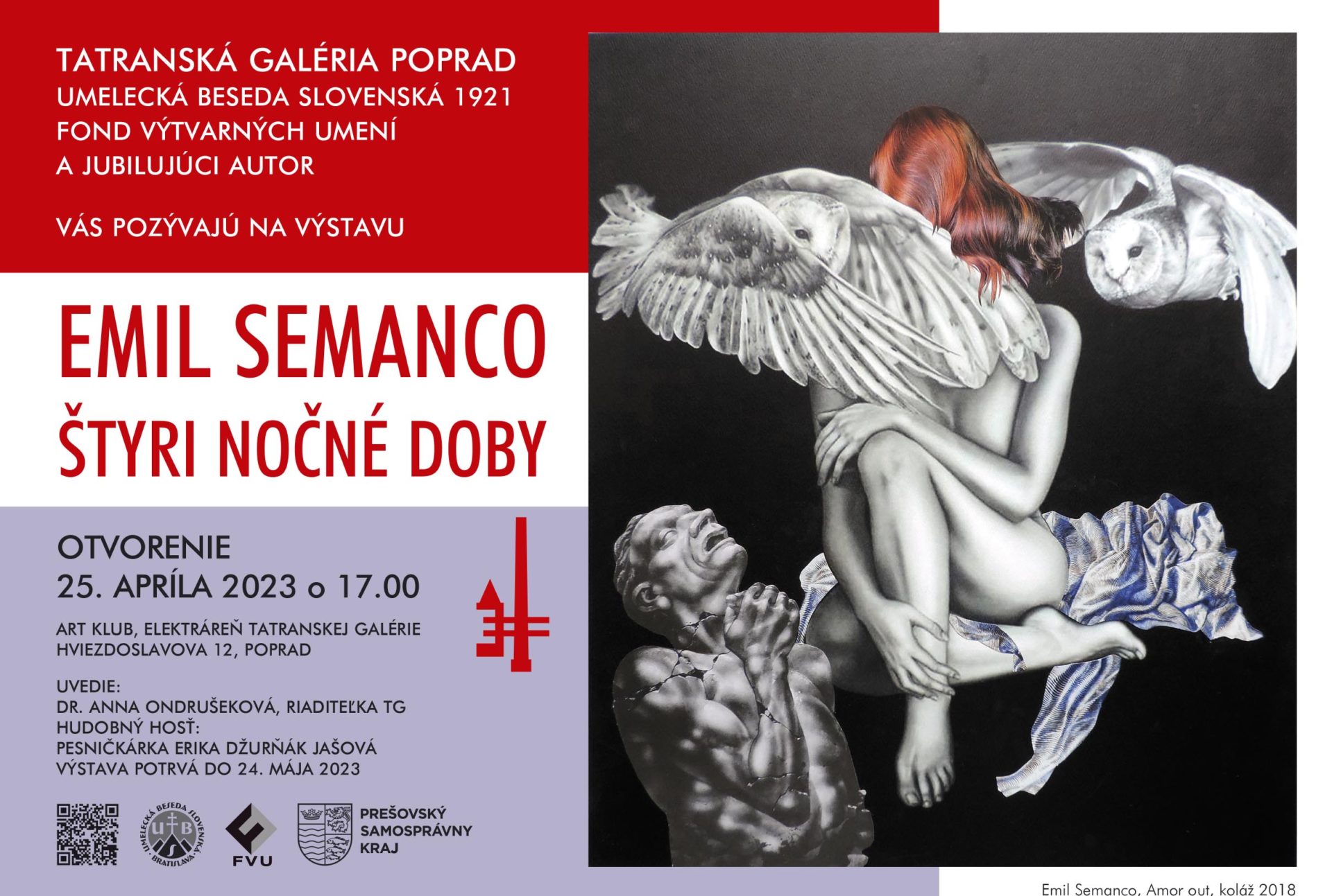 Výstava Emil Semanco – Štyri nočné doby