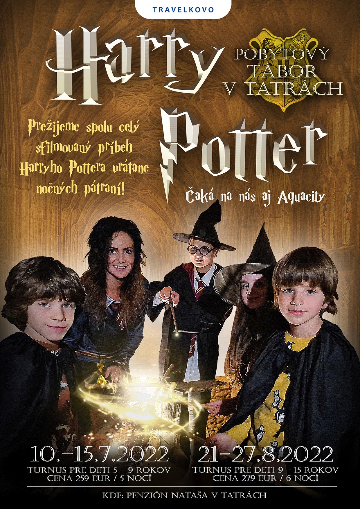 HARRY POTTER – pobytový tábor I.