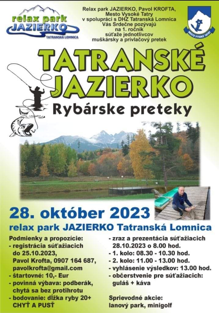 Rybárske preteky na Jazierku