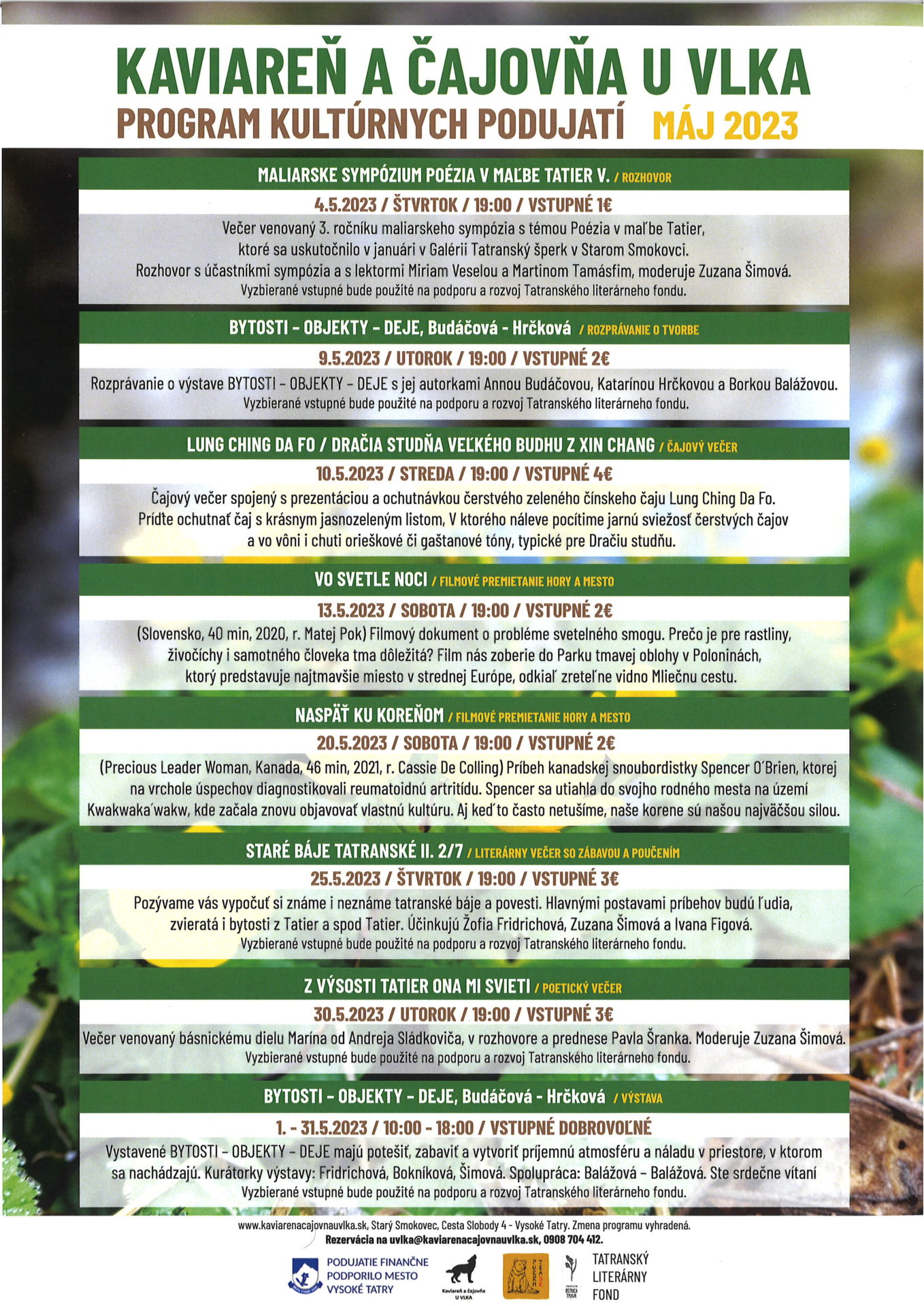 Literárny večer so zábavou a poučením  STARÉ BÁJE TATRANSKÉ 2/7