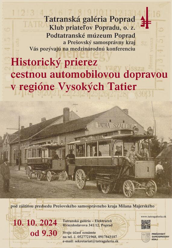 Historický prierez  automobilovou dopravou v regióne Vysokých Tatier