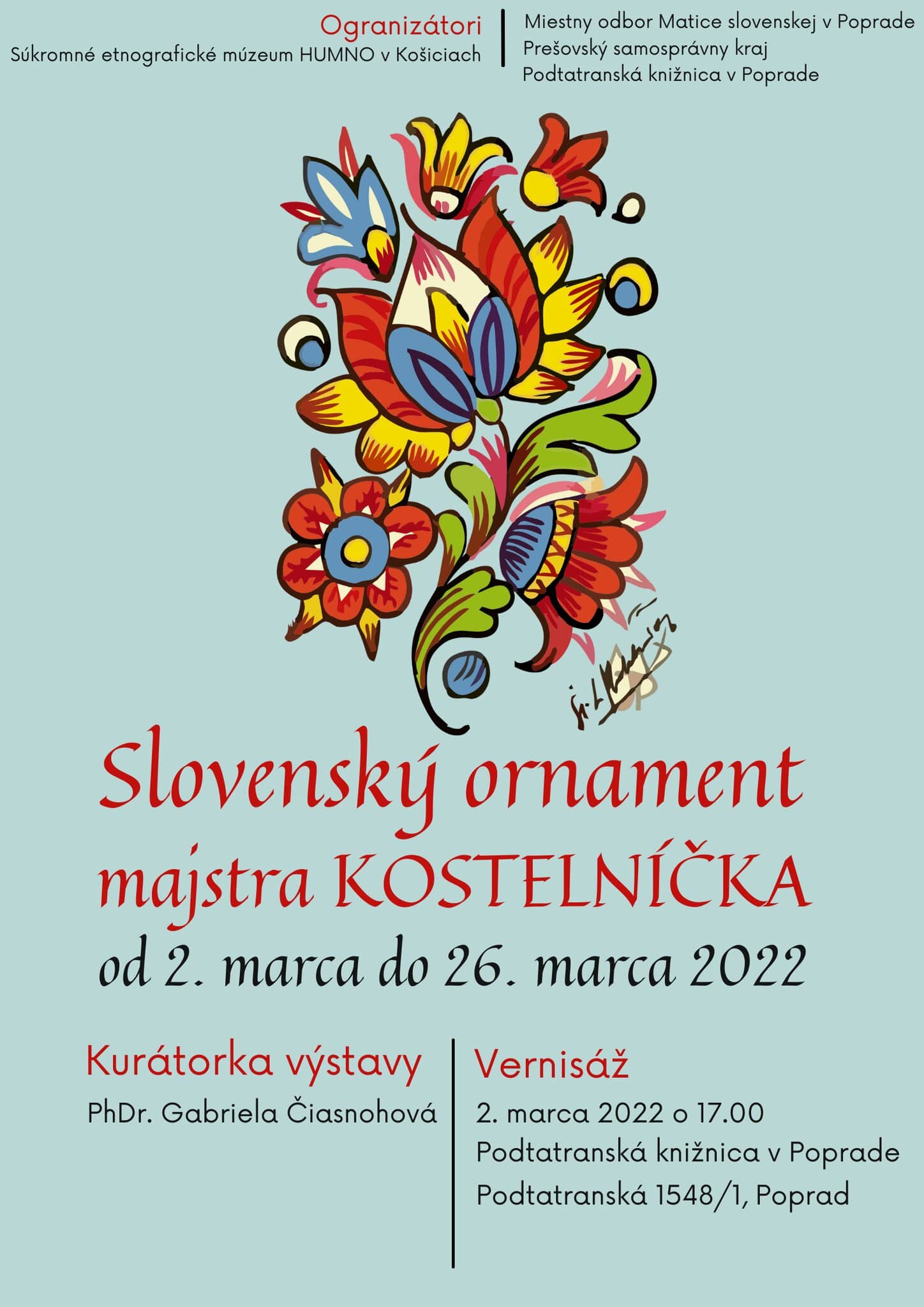 Slovenský ornament majstra Kostelníčka
