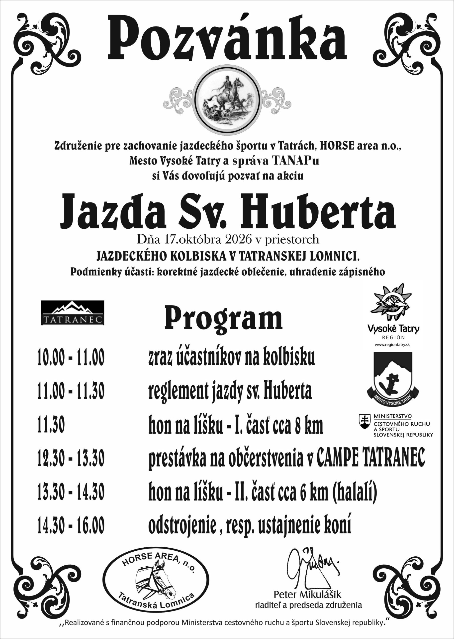 Jazda sv. Huberta