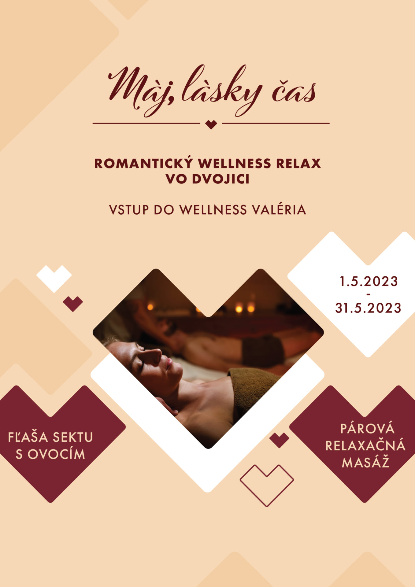 Romantický wellness relax vo dvojici