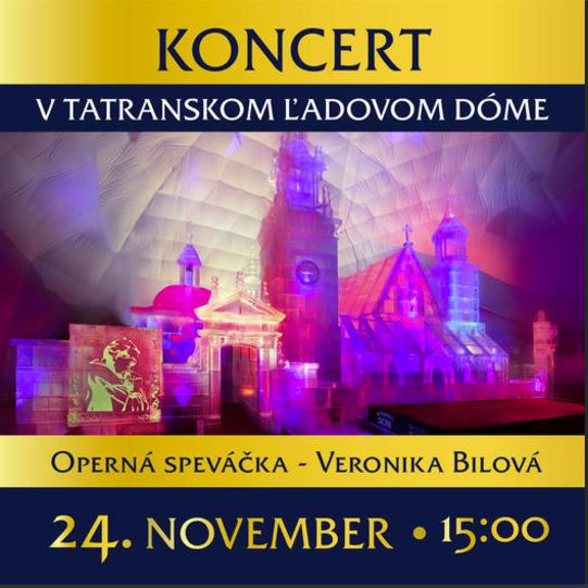 Prvý koncert v Tatranskom ľadovom dóme