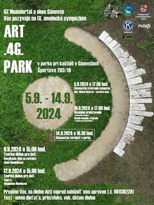 9. ročník Sympózia v umeleckom parku v Gánovciach