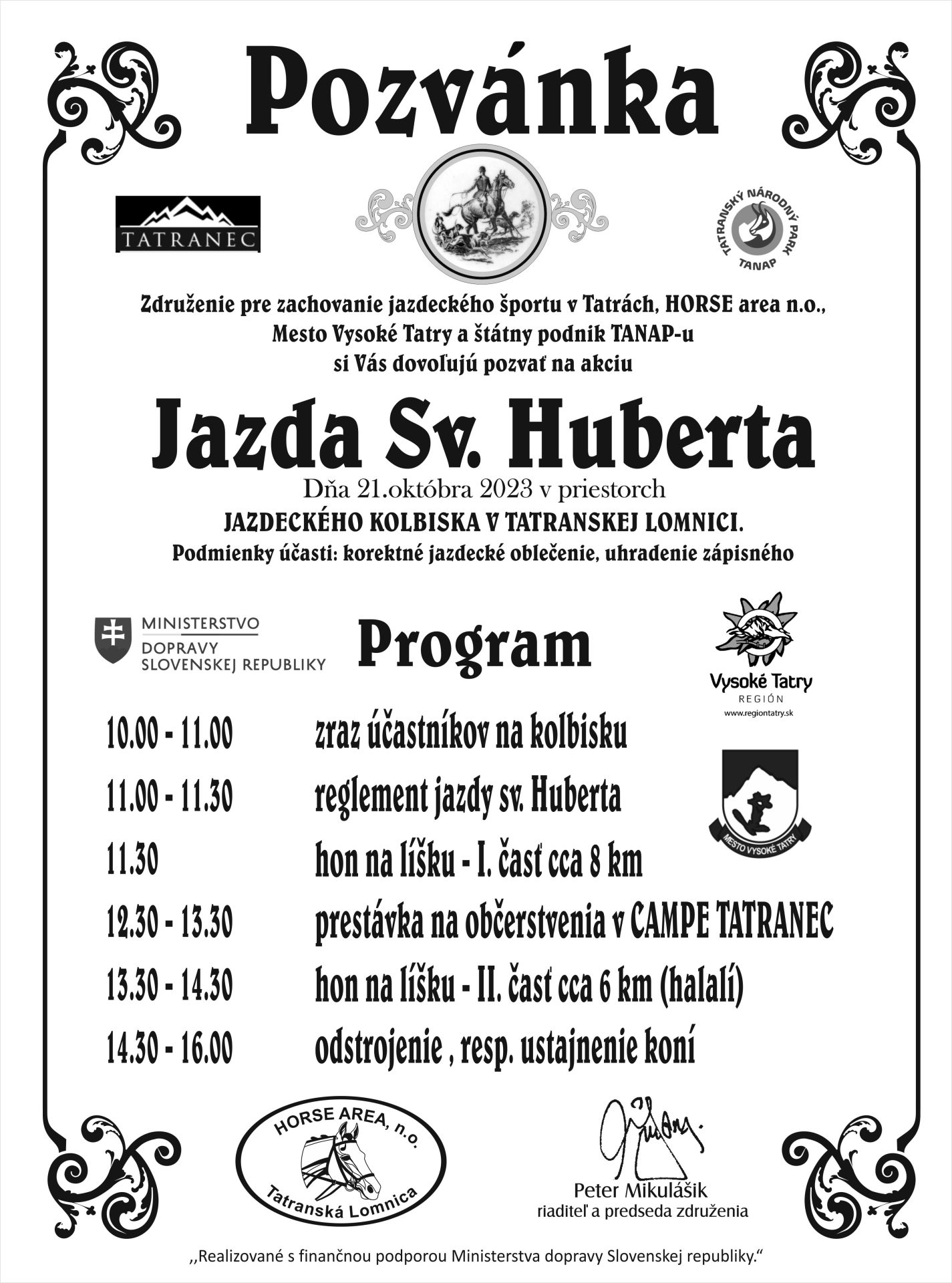 Jazda sv. Huberta