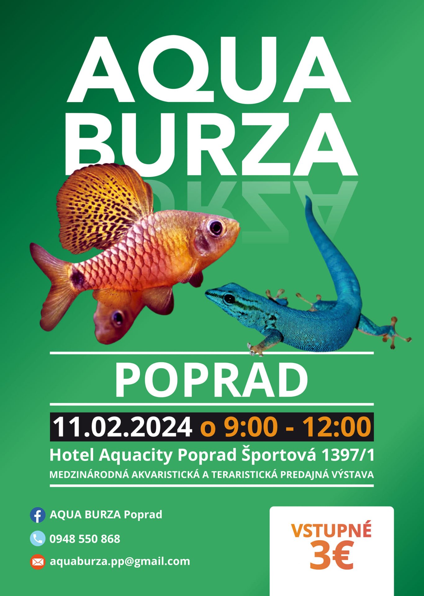 AQUA BURZA POPRAD