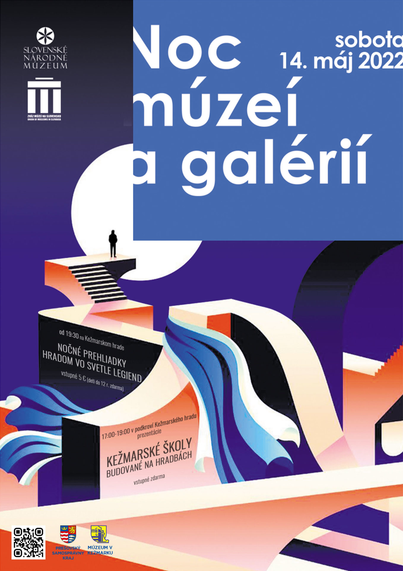 Noc múzeí a galérií Hrad Kežmarok