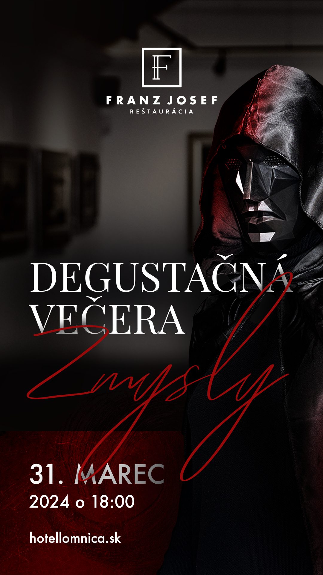 DEGUSTAČNÁ VEČERA: ZMYSLY