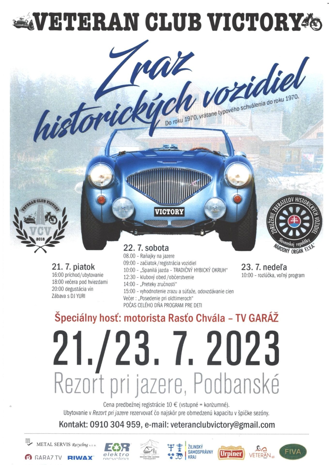 Zraz historických vozidiel