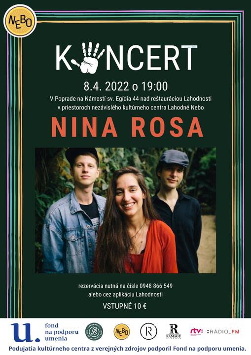 Koncert Nina Rosa
