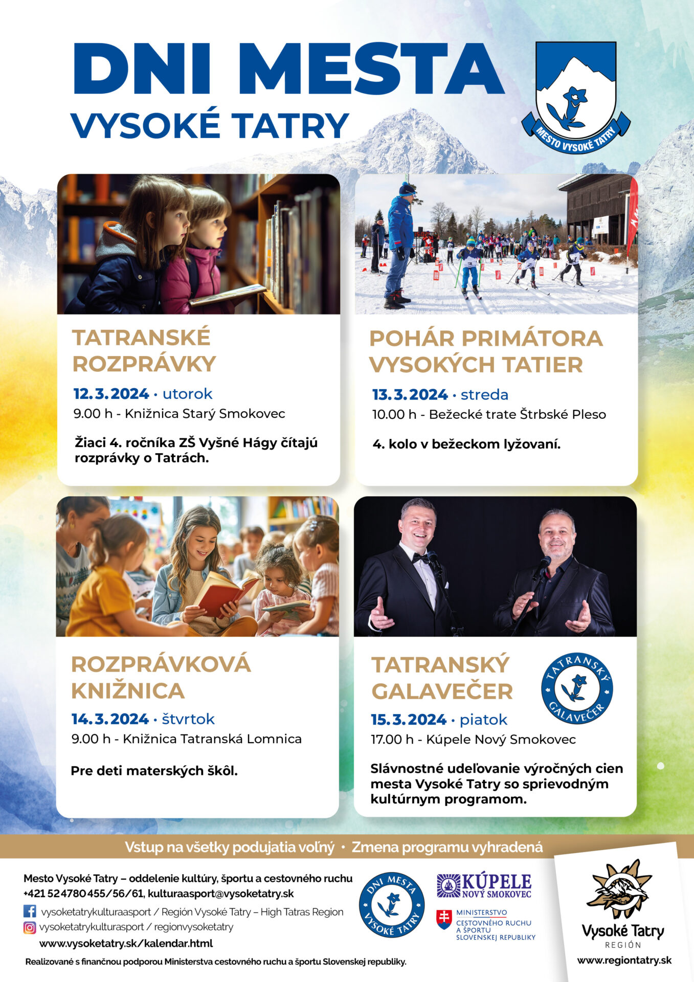 Dni mesta Vysoké Tatry – TATRANSKÉ ROZPRÁVKY