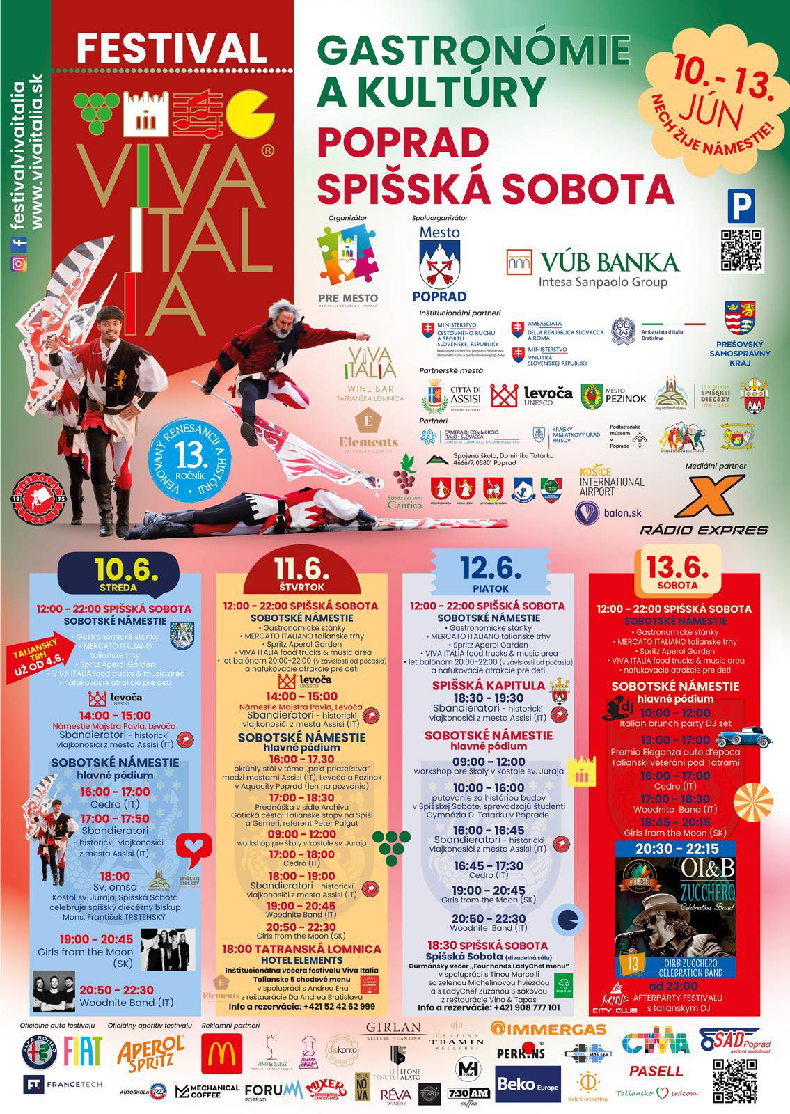 13. ročník Viva Italia 2026