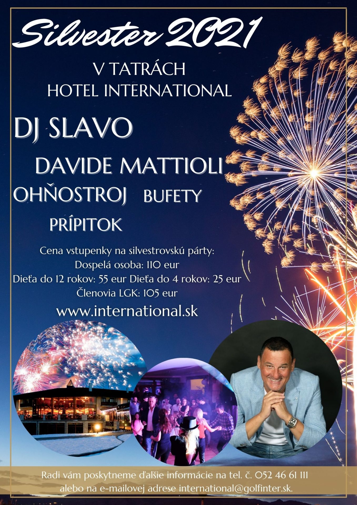Silveste 2021 Hotel International