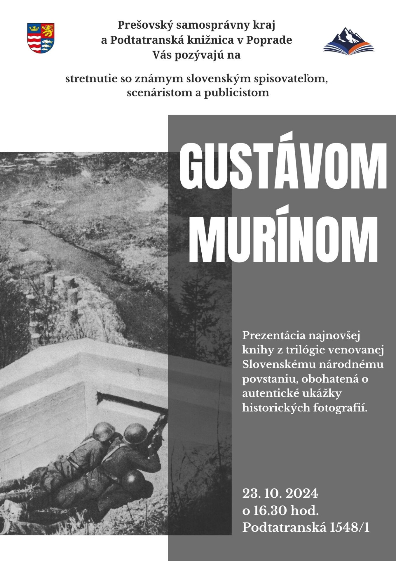 Povstalecká trilógia od Gustáva Murína