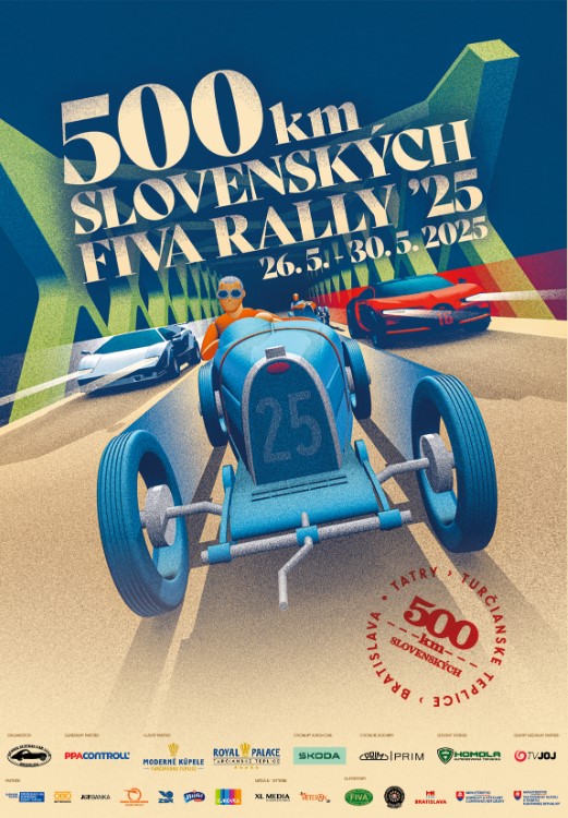 500KM SLOVENSKÝCH FIVA RALLY 2025