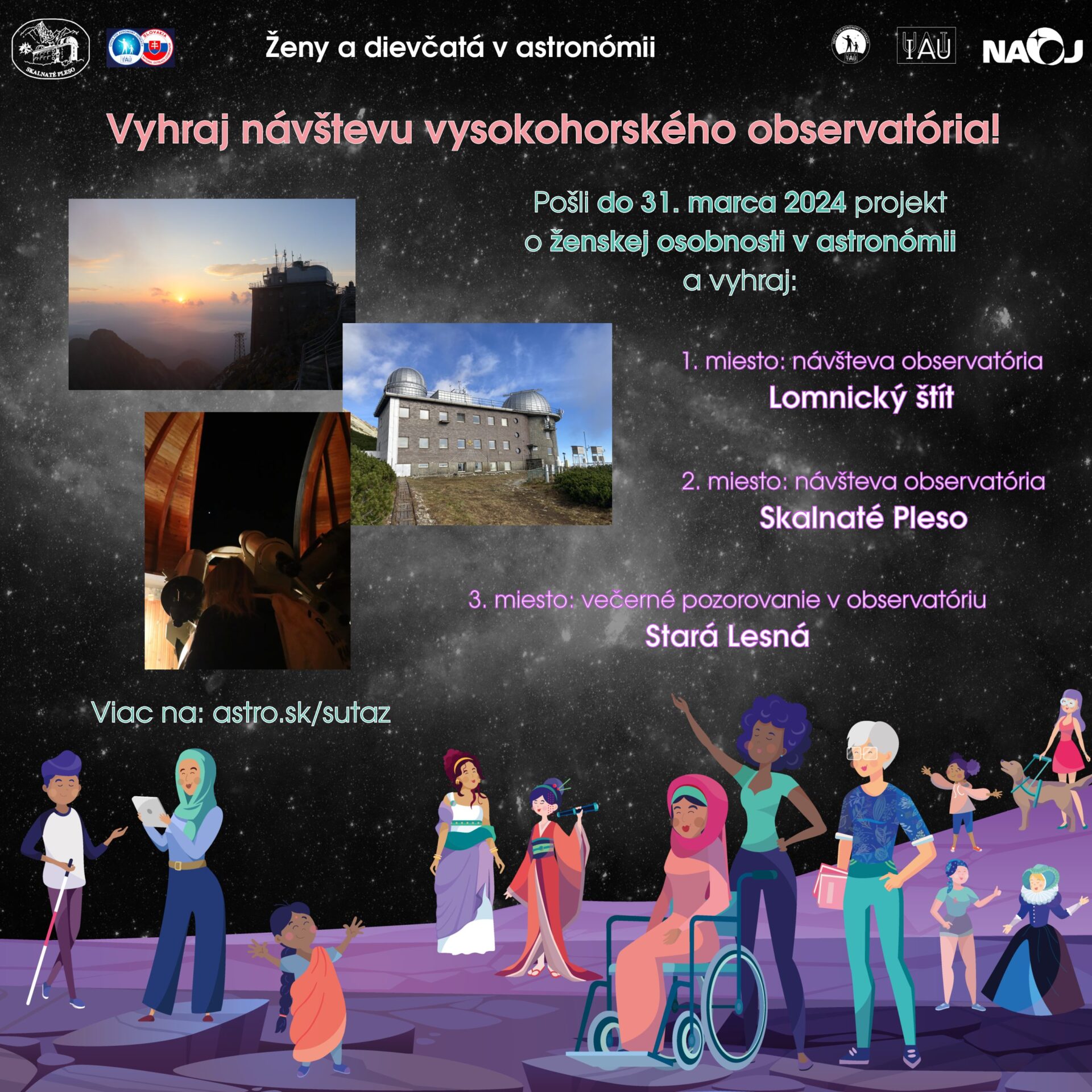 Súťaž „Ženská osobnosť v astronómii“