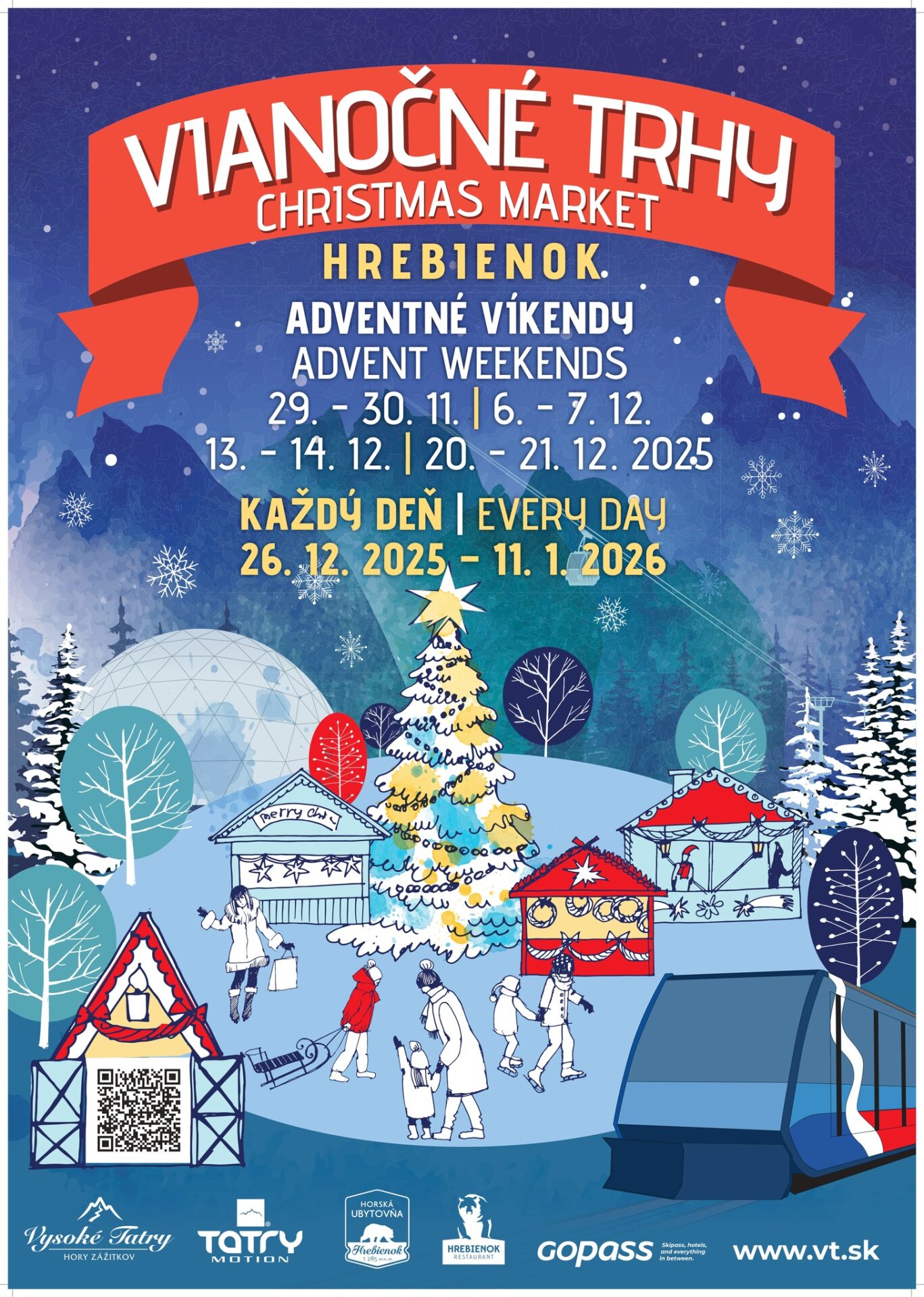 Vianočné trhy na Hrebienku