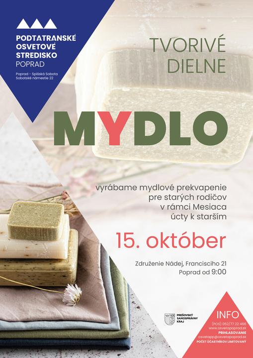 VÝTVARNÉ TVORIVÉ DIELNE – MYDLO