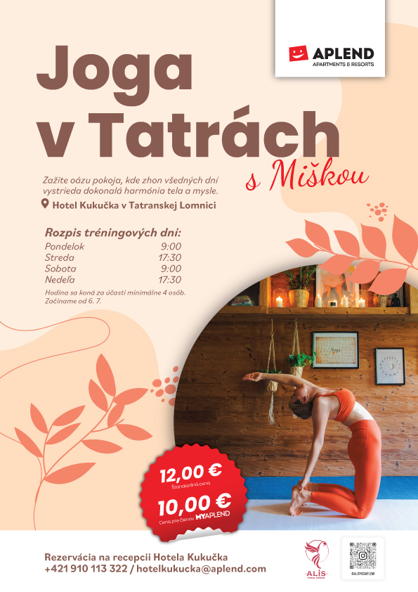 Joga v Tatrách s Miškou