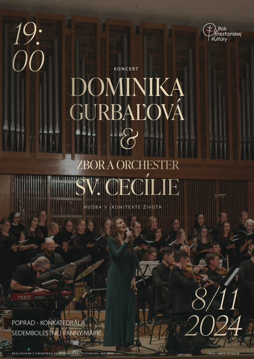 Koncert: D. Gurbaľová & ZBOR a ORCHESTER SV. CECÍLIE