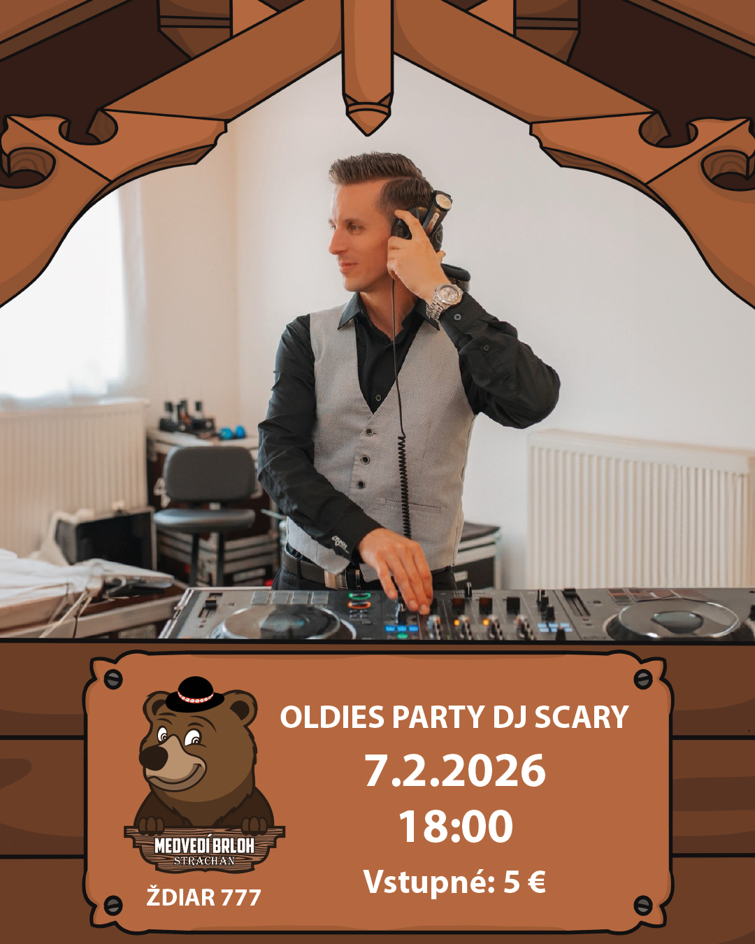 Oldies párty v Medveďom brlohu