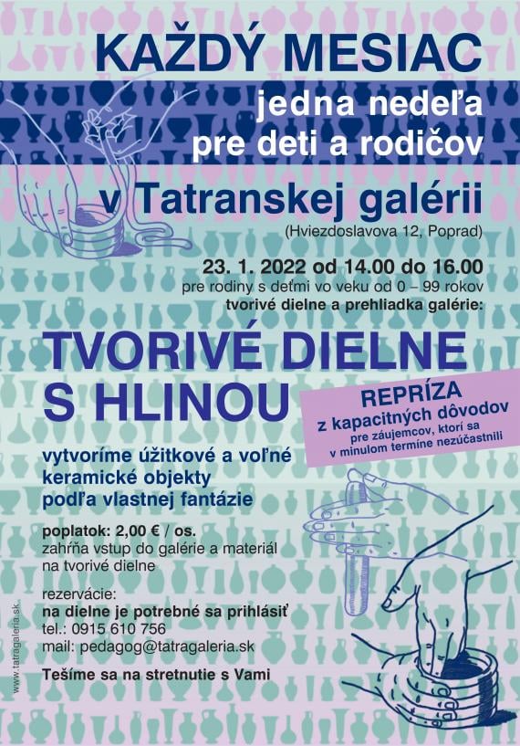 Tvorivé dielne s hlinou